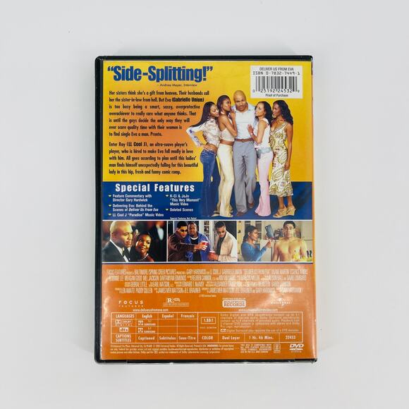 Deliver Us From Eva Movie DVD - Good Used Condition - Picture 7 of 12